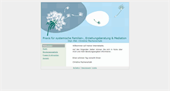Desktop Screenshot of christine-machenschalk.de